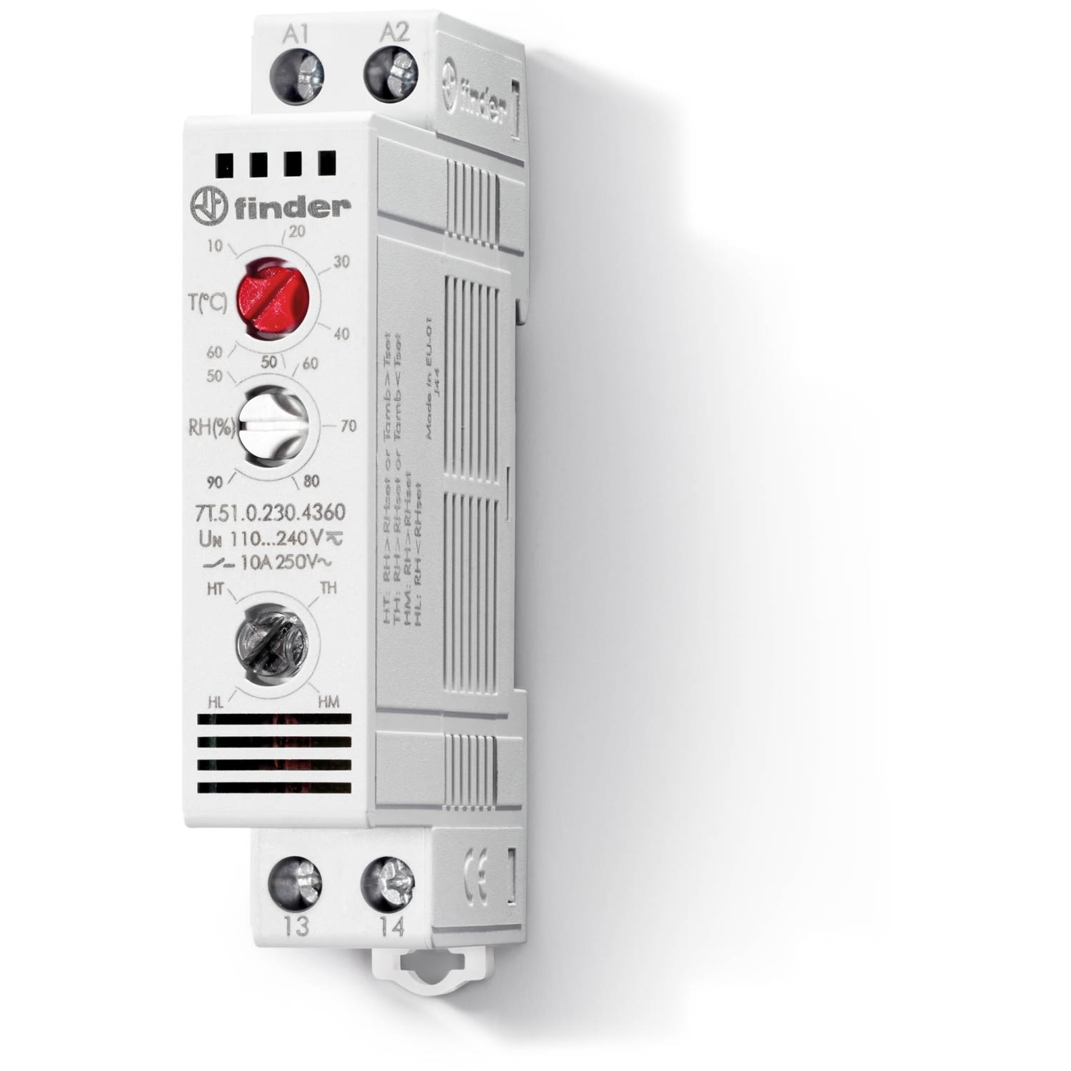 FINDER SPA - FIN7T5102304360 TERMOIGROSTATO ELETTR.DA QUADRO