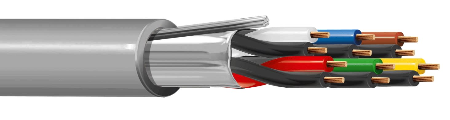 ITC INDUSTRIA TECNIC - ITC64F7YGOB300 6X2 AWG24 FLEX FTP PVC GRIGIO OR B.300 E