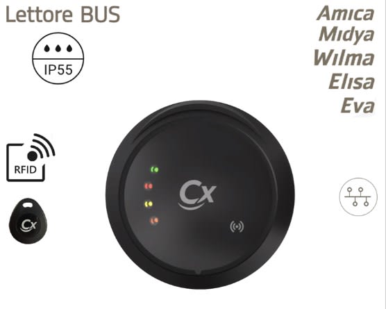 COMBIVOX SRL - CMB65.915 EXTRO LETTORE RFID DI PROSSIMITA OUTDOOR