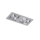 ROSSINI - RSS6501-2 DOWNLIGHT DOPPIO IN ALLUMINIO SPAZZOLATO