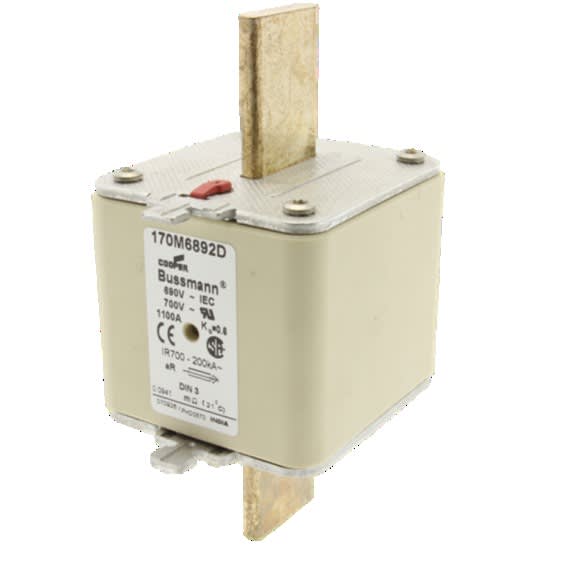EATON - EAO170M6892D 170M6892D FUSE 1100A 690V AR DIN 3 HSDNH
