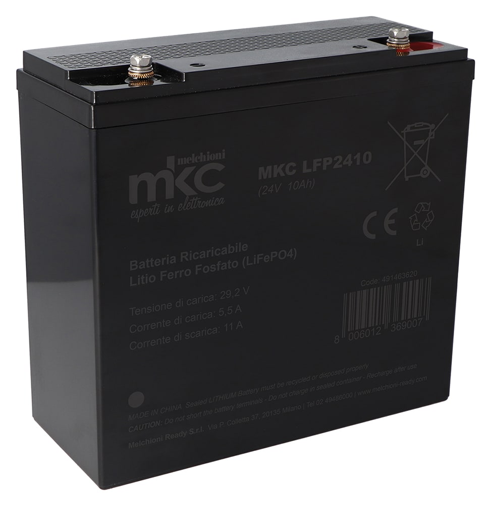 MELCHIONI SPA - MEM491463620 BATT. MKC LIFEPO4 24V 11AH LFP2411 M5