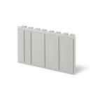 SCAME PARRE SPA - SCA654.0400 MOSTRINA COPRIMODULI 4DIN 73X49MM GRIGIA