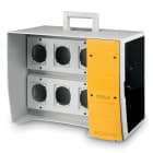 SCAME PARRE SPA - SCA656.0026-000 QUADRO MBOX2 VUOTO PER 6 PRESE OPTIMA