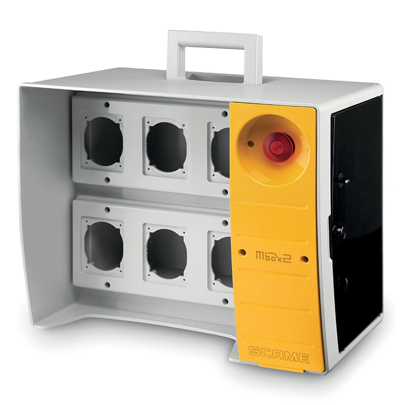 SCAME PARRE SPA - SCA656.0926-000L MBOX2 VUOTO X 6 EUREKA + EM+KIT LUCE