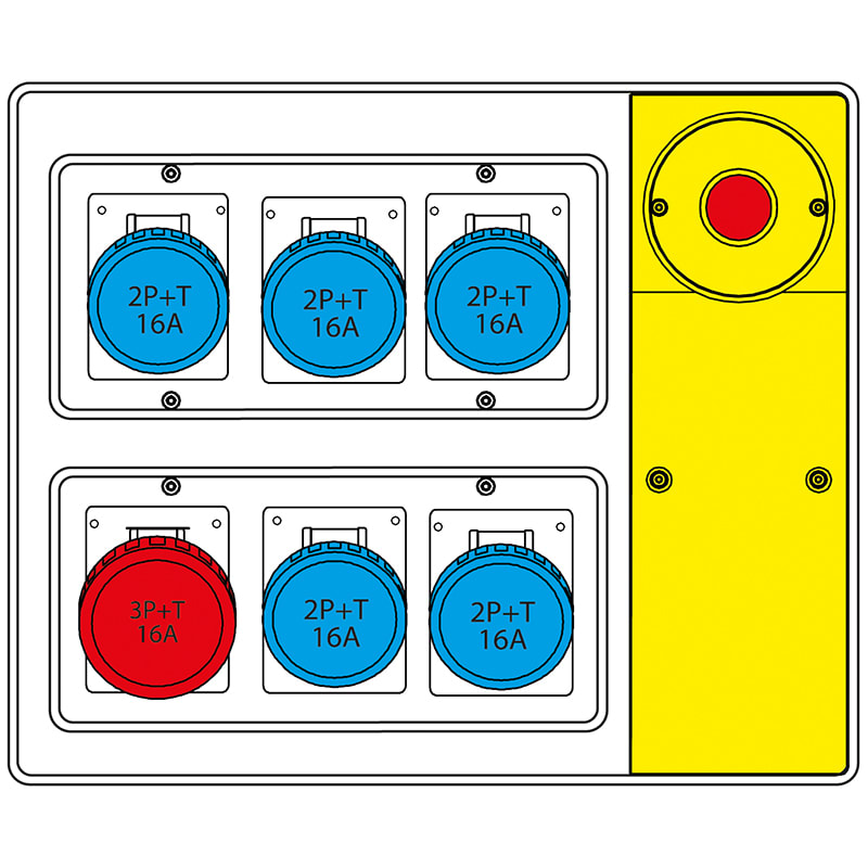 SCAME PARRE SPA - SCA656.7926-642 QUADRO DI DISTRIBUZIONE ASC