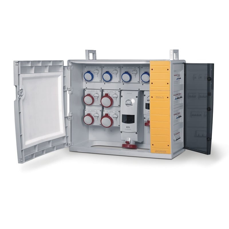 SCAME PARRE SPA - SCA658.6956-216 MBOX5 MORSETTIERA+EMERGENZA PRESE C/FUS.