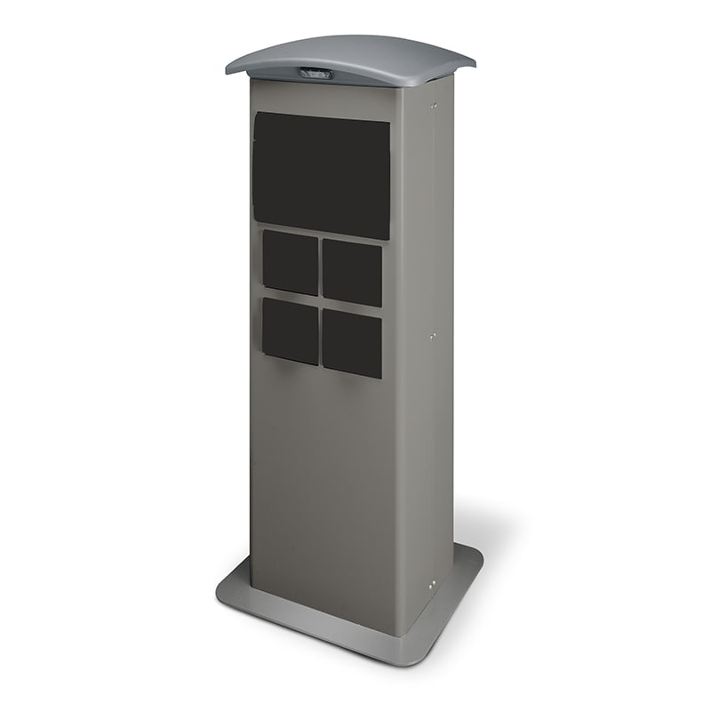 SCAME PARRE SPA - SCA659.DA5081-00 COLON.VERN.KIOSK DOMINO 4+4 VUOTA