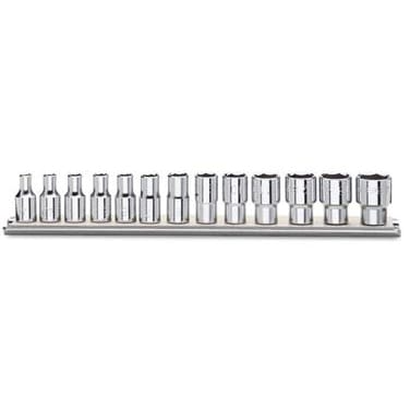 BM SPA - BMM009000150 Serie di 13 chiavi a bussola a mano bocca esagonale (art. 900)