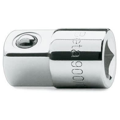 BM SPA - BMM009000814 Raccordo con attacco quadro femmina 1/4" e maschio 3/8" cromato