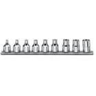 BM SPA - BMM009100430 Serie di 9 chiavi a bussola a mano per viti con testa a profilo Torx® (art. 910FTX) su supporto