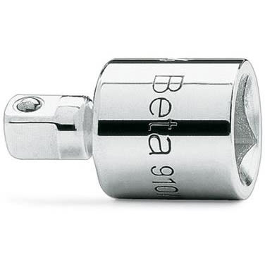 BM SPA - BMM009100810 Raccordo con attacco quadro femmina 3/8" e maschio 1/4" cromato