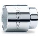 BM SPA - BMM009200008 Chiavi a bussola con attacco quadro femmina 1/2" bocca esagonale, cromate