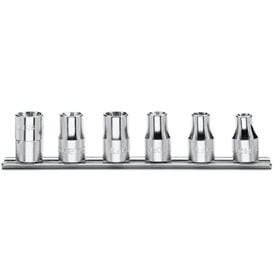 BM SPA - BMM009200390 Serie di 6 chiavi a bussola a mano per viti con testa a profilo Torx® (art. 920FTX) con supporto