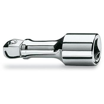 BM SPA - BMM009200833 Prolunghe con attacchi quadri maschio e femmina 1/2" angolari, cromate