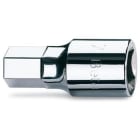 BM SPA - BMM009280514 Chiavi a bussola maschio esagonale con attacco quadro femmina 3/4" cromate