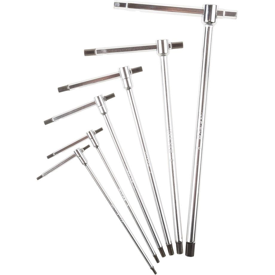 BM SPA - BMM009510687 Serie di 6 chiavi a T con tre estremità maschio esagonale (art. 951)