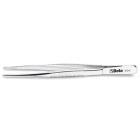 BM SPA - BMM009940001 Pinzetta a molla a punte larghe diritte arrotondate zigrinate in acciaio inossidabile