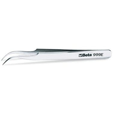 BM SPA - BMM009990023 Pinzetta a molla antiacido antimagnetica a punte finissime curve in acciaio inossidabile