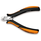 BM SPA - BMM011840101 Tronchese per elettronica a taglienti diagonali rasi becchi arrotondati impugnatura bimateriale