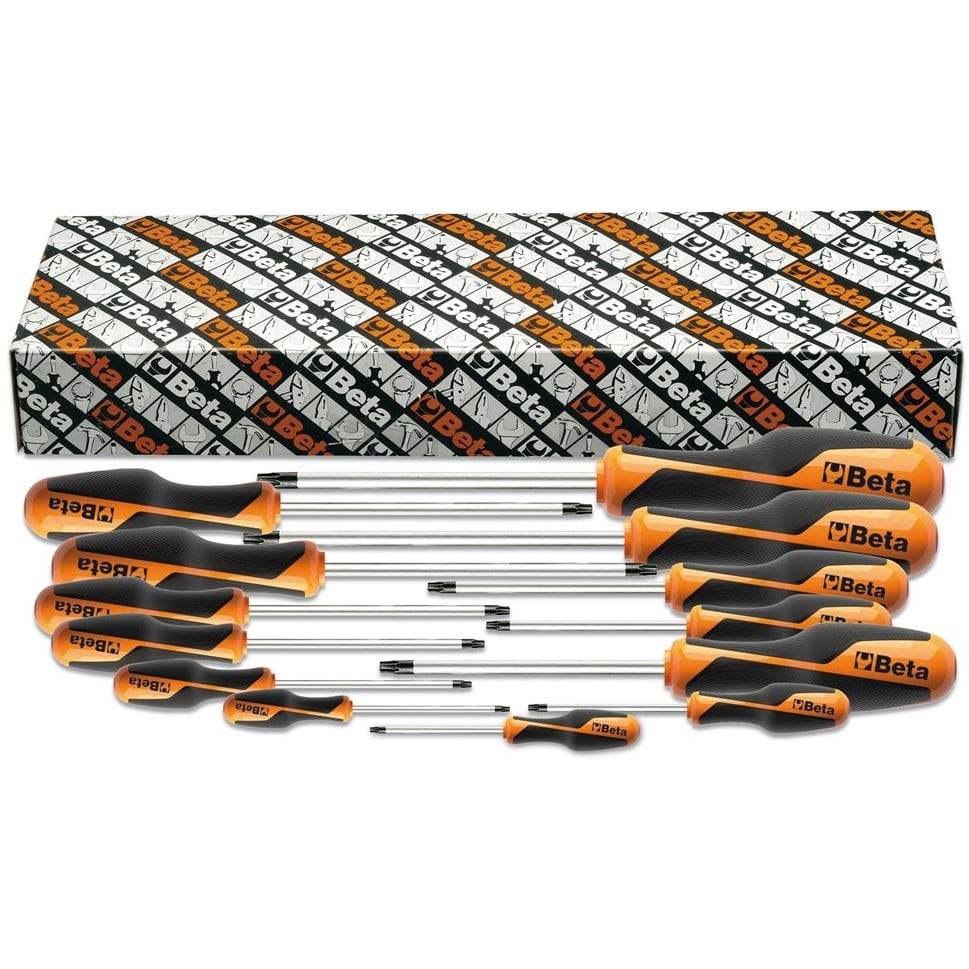 BM SPA - BMM012670312 Serie di 13 chiavi maschio con impugnatura per viti con impronta Torx® (art. 1267TX)