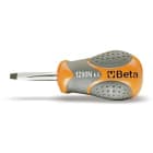 BM SPA - BMM012900103 Giravite per viti a testa con intaglio, tipo cortissimo cromati punta nera