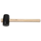 BM SPA - BMM013930050 Mazzuole con doppia testa in gomma dura e manico in legno