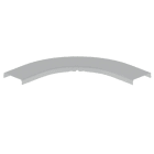 UNEX APARELLAJE ELEC - UNY66061 66 COPERCHIO CURVA PIANA 90 GRIGIO 75 U