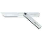 BM SPA - BMM016720030 Squadra falsa a lama orientabile e scorrevole lama e base in acciaio cromata