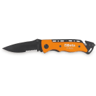 BM SPA - BMM017780080 Coltello soccorso auto con funzione martello frangicristallo e tagliacinture di sicurezza