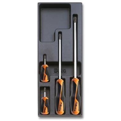 BM SPA - BMM024240204 Termoformato rigido in ABS giraviti Beta Grip per viti con impronta Phillips®