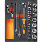 BM SPA - BMM024500096 Vassoio morbido in EVA bussole in pollici da 1/2"