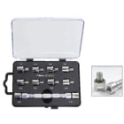 BM SPA - BMM030750410 Set chiave universale a testina intercambiabile e 10 inserti, per serraggio raggi ruote
