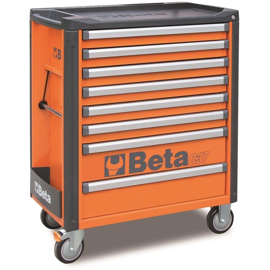 BM SPA - BMM037000081 CASSETT.8 DRAWERS VUOTE ORANGE C37 8/O