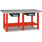 BM SPA - BMM056000203 BANCHI LAVORO PIANO ACCIAIO RED