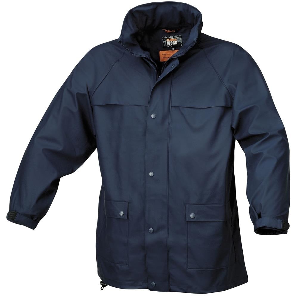 BM SPA - BMM079790001 GIACCHE ANTIPIOGGIA PVC BLU TG.S