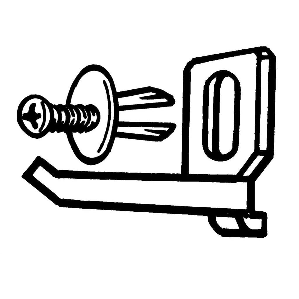 BM SPA - BMM088880119 Kit ganci GPS 40mm con viti VE1