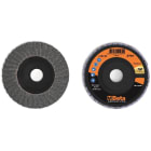 BM SPA - BMM112140004 Dischi lamellari con tela abrasiva allo zirconio, supporto in plastica e lamella doppia