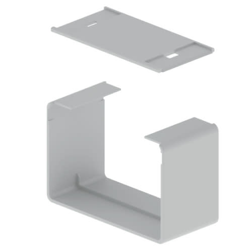 UNEX APARELLAJE ELEC - UNY66114 66 COPRI-GIUNZIONI GRIGIO 60X100 U23X