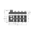 TURCK BANNER SRL - TUK6611942 TB-8M12-4P2-CS12T