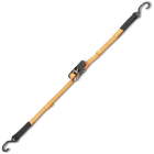 BM SPA - BMM081880430 Sistemi di legatura con 2 ganci ed asole, cricchetto tenditore LC 400kg nastro in poliestere ad alta tenacità (PES)
