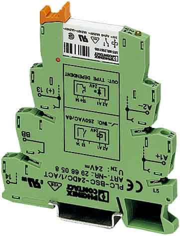 PHOENIX CONTACT - PHC2966210 PLC-RSC- 24DC/ 1/ACT RELE A VITE