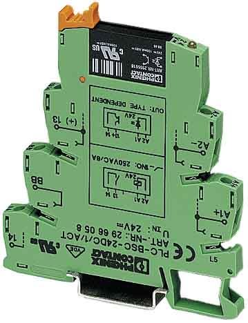 PHOENIX CONTACT - PHC2966663 PLC-OSC-230UC/ 24DC/ 2 OPTOACCOP. A VITE