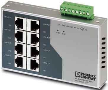 PHOENIX CONTACT - PHC2832771 FL SWITCH SF 8TX SWITCH ETHERNET