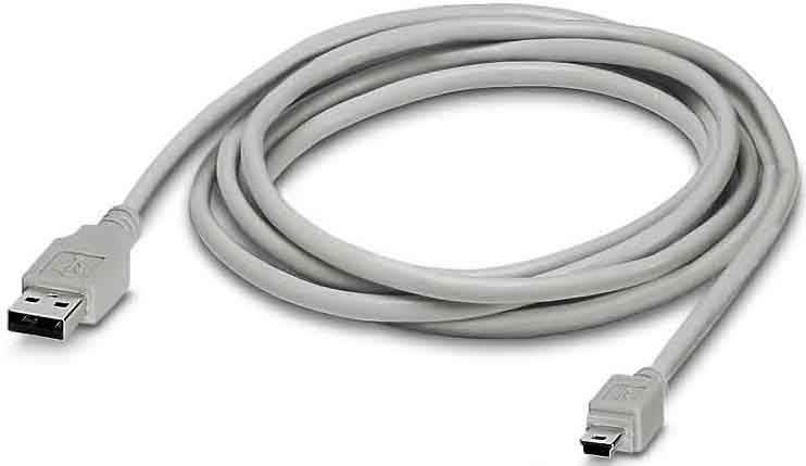 PHOENIX CONTACT - PHC2986135 CABLE-USB/MINI-USB-3,0M CAVO CONFIGURAZI