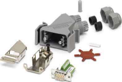 PHOENIX CONTACT - PHC1689271 VS-09-IBS-ST CONNETTORE FEMMINA CIRCOLAR