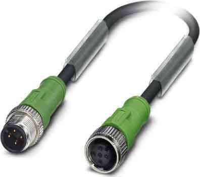 PHOENIX CONTACT - PHC1668373 SAC-4P-M12MS/ 1,5-PUR/M12FS CAVO SENSORE