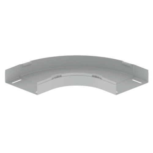 UNEX APARELLAJE ELEC - UNY66210 66 CURVA PIANA 90° GRIGIO 60X200 U23X