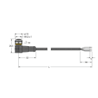 TURCK BANNER SRL - TUK6625022 WKC4T-2/TEL
