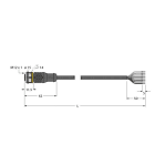 TURCK BANNER SRL - TUK6625142 RKC8T-2/TXL